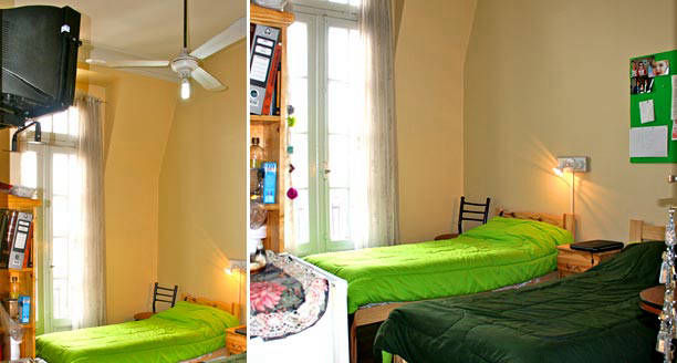 Imagen ilustrativa de una habitación de la Residencia